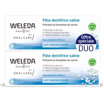 Weleda dentifrice saline 75 ml duo