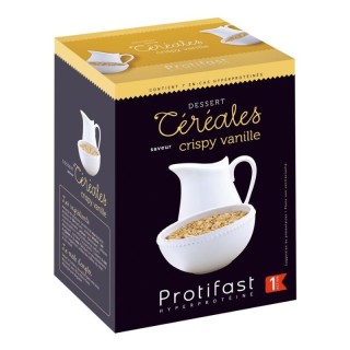 Céréales crispy vanille de Protifast - 7 sachets x 27,5 g