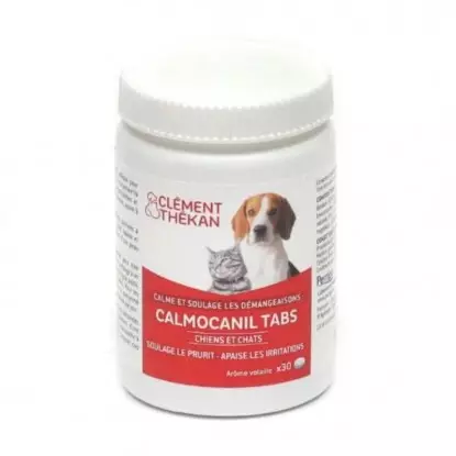 Calmocanil Tabs chiens et chats Clément Thékan - Irritations - 30 comprimés