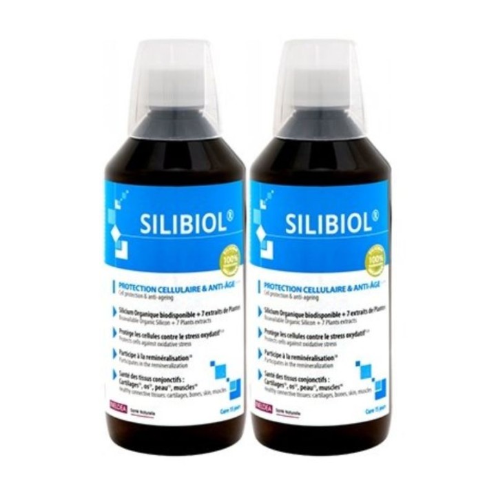 Protection cellulaire et anti-âge Silibiol Ineldea - Anti-âge - 2 x 500ml