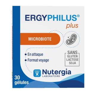 Ergyphilus® Plus Nutergia - Résistance de l'organisme - 30 gélules