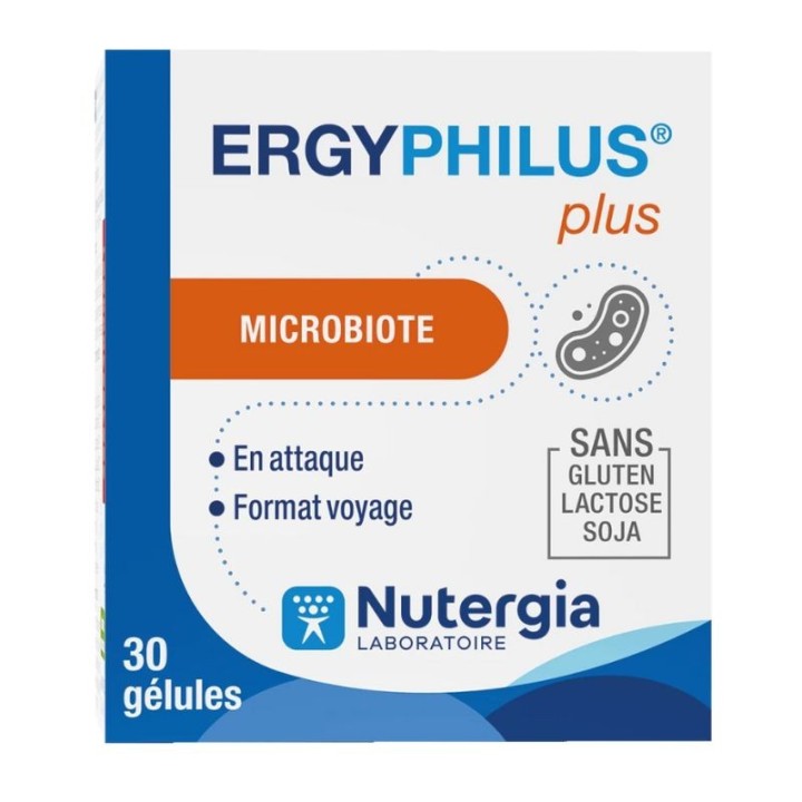 Ergyphilus® Plus Nutergia - Résistance de l'organisme - 30 gélules