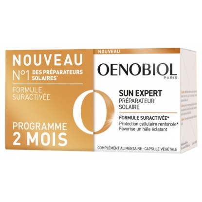 Préparateur solaire Sun Expert Oenobiol - 2 x 30 capsules