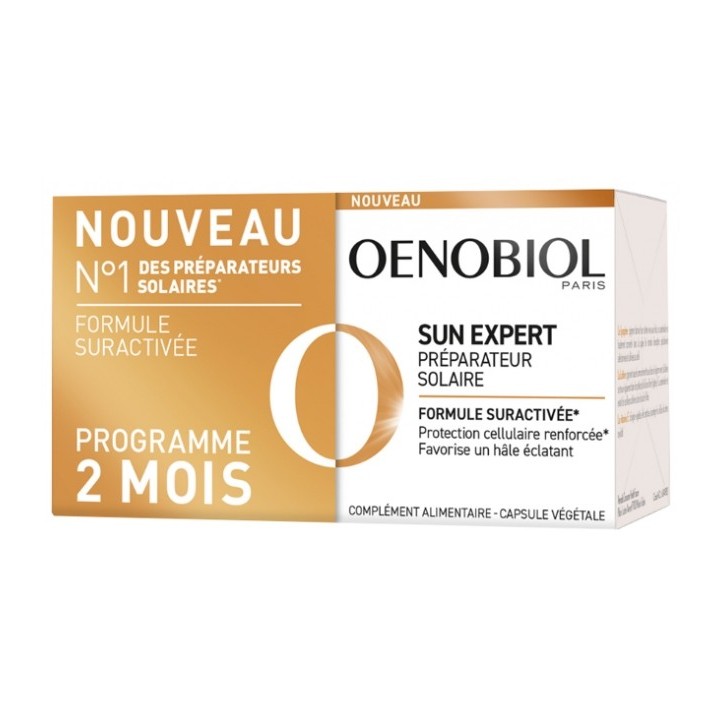 Préparateur solaire Sun Expert Oenobiol - 2 x 30 capsules
