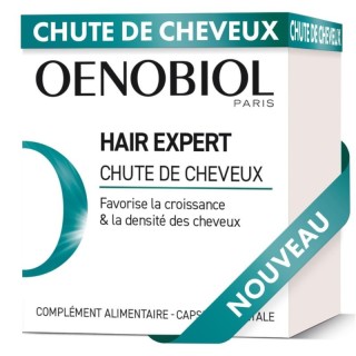 Chute de cheveux Hair Expert Oenobiol - 60 capsules