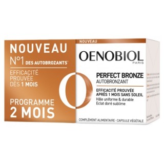 Autobronzant Perfect Bronze Oenobiol - 2 x 30 gélules