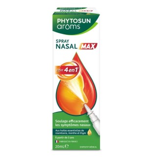 Spray nasal 4 en 1 Max Phytosun Arôms - Effet 4-en-1 - 20ml