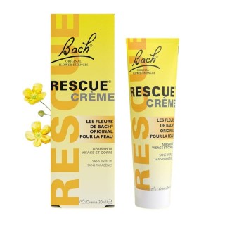 Crème visage et corps Rescue de Fleurs de Bach Original - 30ml