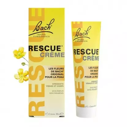 Crème visage et corps Rescue de Fleurs de Bach Original - 30ml