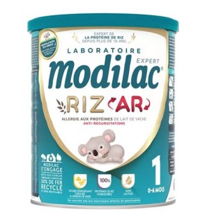 Modilac Expert Riz AR lait 1er âge - 800g