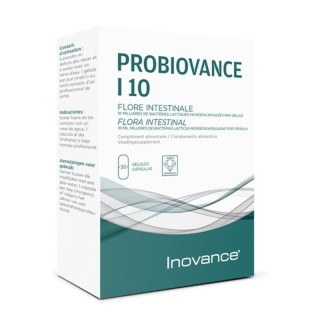 Probiovance I 10 Inovance - Flore intestinale - 30 gélules