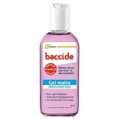 Baccide Gel Hydroalcoolique Rose 100ml