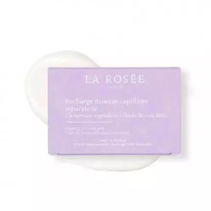 Masque capillaire réparateur kératine & huile de coco Bio La Rosée - Recharge 200g