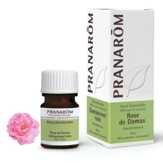 Huile essentielle Rose de Damas Bio de Pranarôm - 5ml