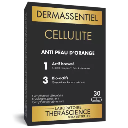 Cellulite Dermassentiel Therascience - Anti-peau d’orange - 30 comprimés