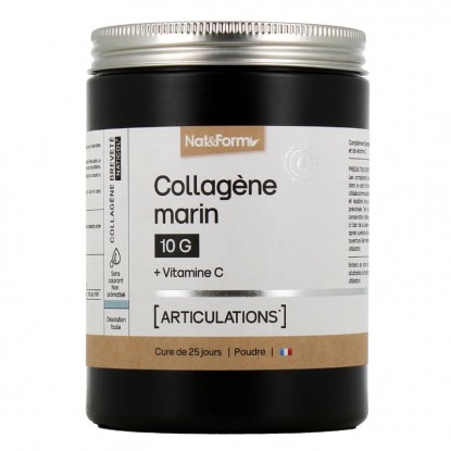Collagène Marin 10g Nat&Form - Articulations - 325g