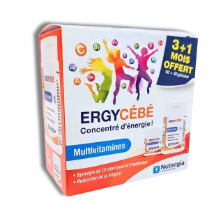 Nutergia Ergycébé 90 + 30 gélules