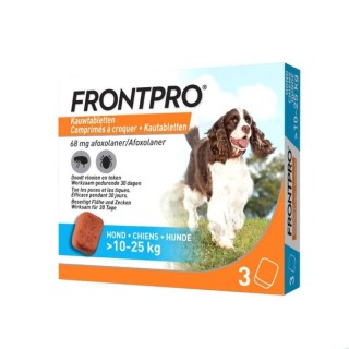 Frontpro grand chien 10-25 kg Frontline - 3 comprimés