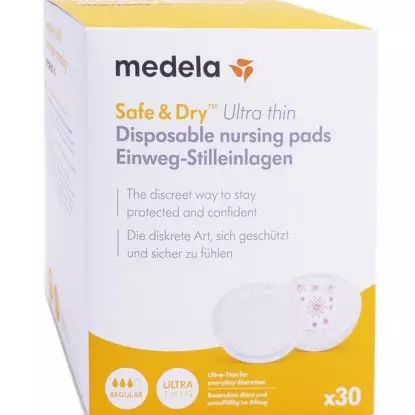 Medela Coussinets d'allaitement à usage uniqueultra-mince x30