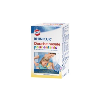 Rhinicur Douche Nasale + Sel de Rinçage Enfants- 4 sachets