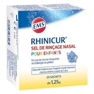 Rhinicur Sel de Rinçage enfants - 20 sachets