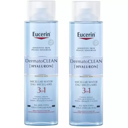 Eucerin DermatoClean Lotion micellaire 3 en 1 - 2 x 400ml