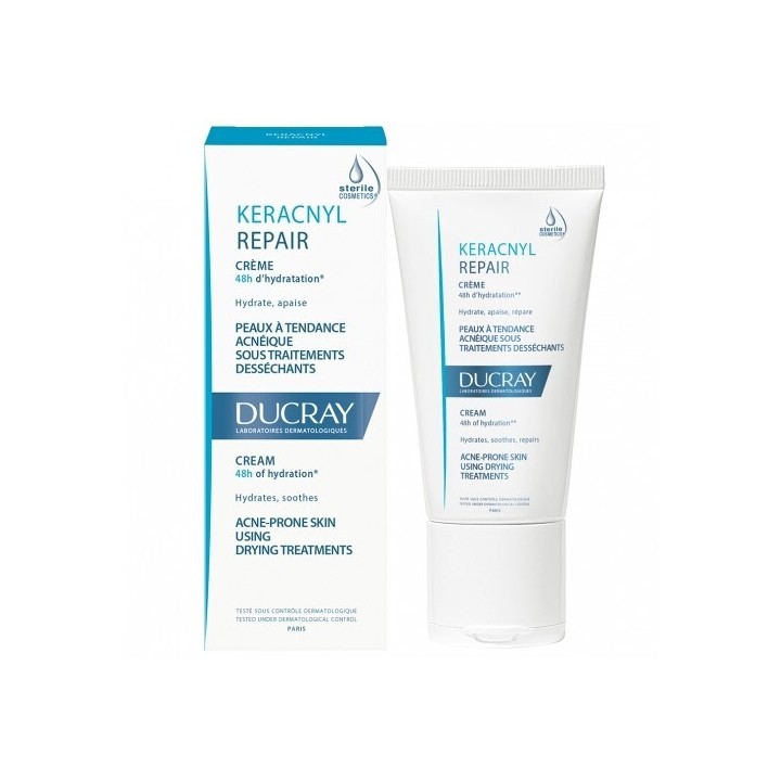 Ducray keracnyl repair peaux a tendance acneique 50ml