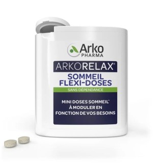 Sommeil flexi-doses Arkorelax Arkopharma - Sommeil apaisé - 60 comprimés