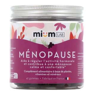 Gummies ménopause sans sucres Mium Lab - Ménopause - 42 gummies