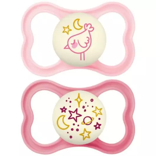 Mam Sucettes Supreme Nuit 18+mois x2
