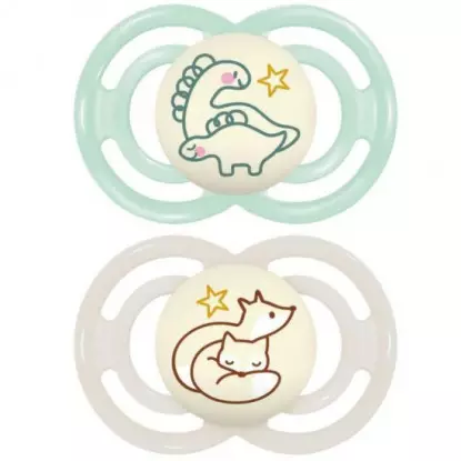 Mam Sucettes Perfect Nuit 6+mois x2