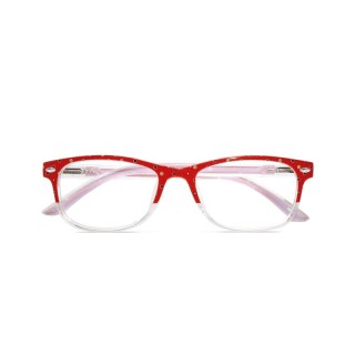 Lunettes Twins Gold Texture +2,50 Rouge