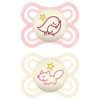 Mam Sucettes Perfect Nuit 2-6m x2