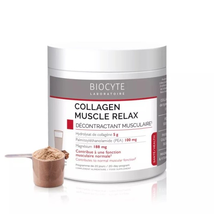 Collagen Muscle Relax Biocyte - Fonction musculaire normale - 220g