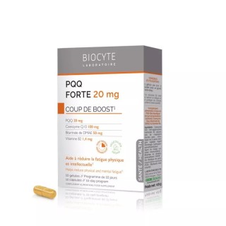 PQQ Forte 20mg Coup de Boost Biocyte - Fatigue - 10 gélules