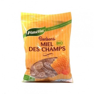 Pastilles à sucer au miel des champs Bio de Pimélia - 100g