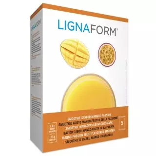 Smoothie mangue-passion Lignaform Therascience - Perte de poids - 5 sachets