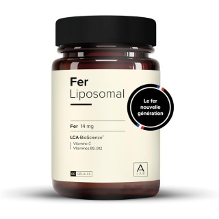 Fer Liposomal A-LAB - Carence et énergie- 60 gélules