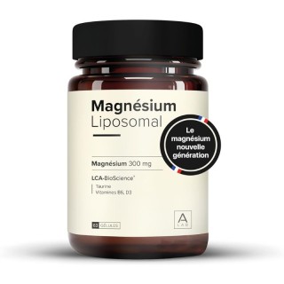 Magnésium Liposomal A-LAB - Énergie et santé musculaire- 63 gélules