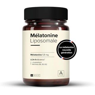 Mélatonine Liposomale A-LAB - Décalage horaire & endormissement - 30 gélules