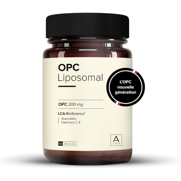 OPC Liposomal A-LAB - Antioxydant, circulation & peau - 30 gélules