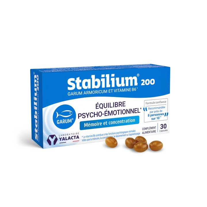 Yalacta Stabilium 200 - 30 capsules