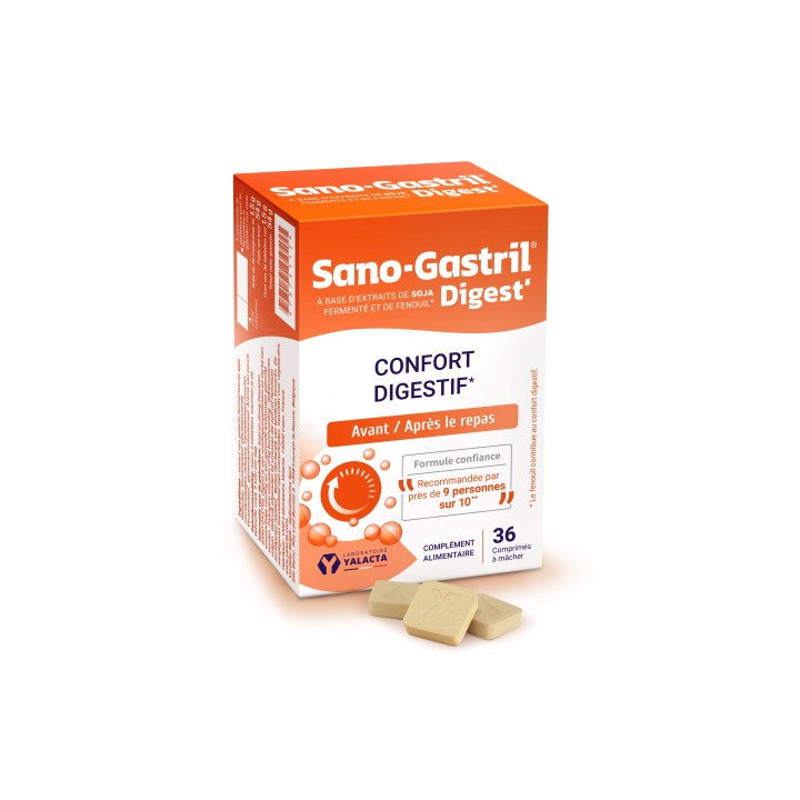 Yalacta Sano-Gastril - 36 tablettes