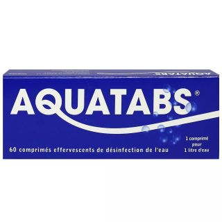 Aquatabs 60 comprimés effervescents 