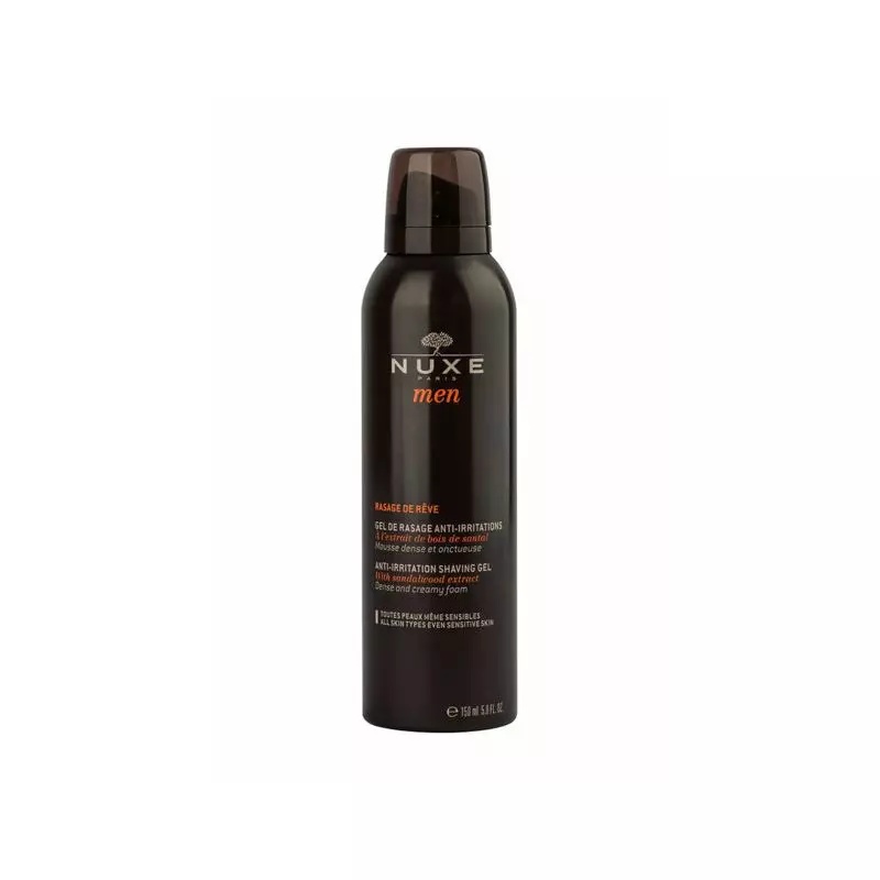 Nuxe men rasage de rêve gel de rasage anti-irritations 150 ml
