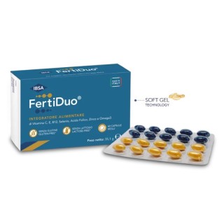 FertiDuo Ibsa Pharma - Fertilité masculine - 60 capsules