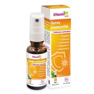 Spray immunité Vitamin'22 Ineldea - Défenses naturelles - 20ml