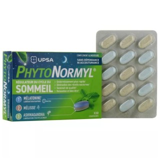 Régulateur du cycle du sommeil PhytoNormyl UPSA - 30 comprimés