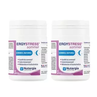 Ergystress Sommeil Nutergia - Troubles du sommeil - 2 × 40 gélules