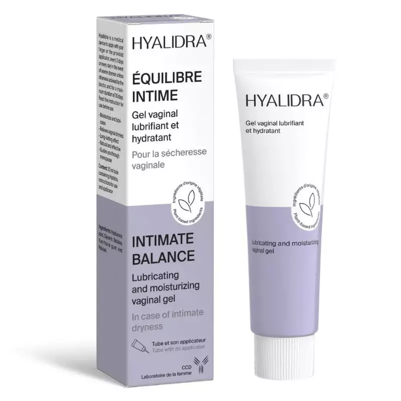 Gel vaginal lubrifiant et hydratant Hyalidra Laboratoire CCD - 30ml